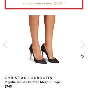 Red bottoms that sparkle!